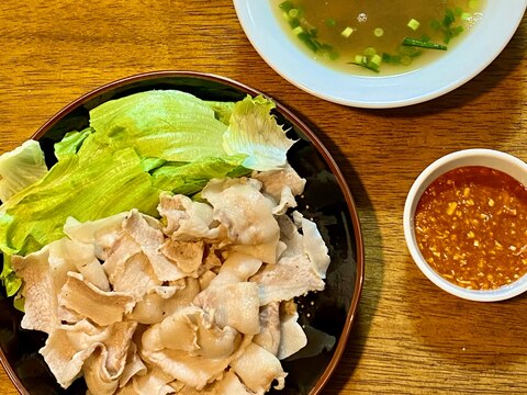 時短で本格派！✨ポッサムと豚のゆで汁スープ【朝鮮】